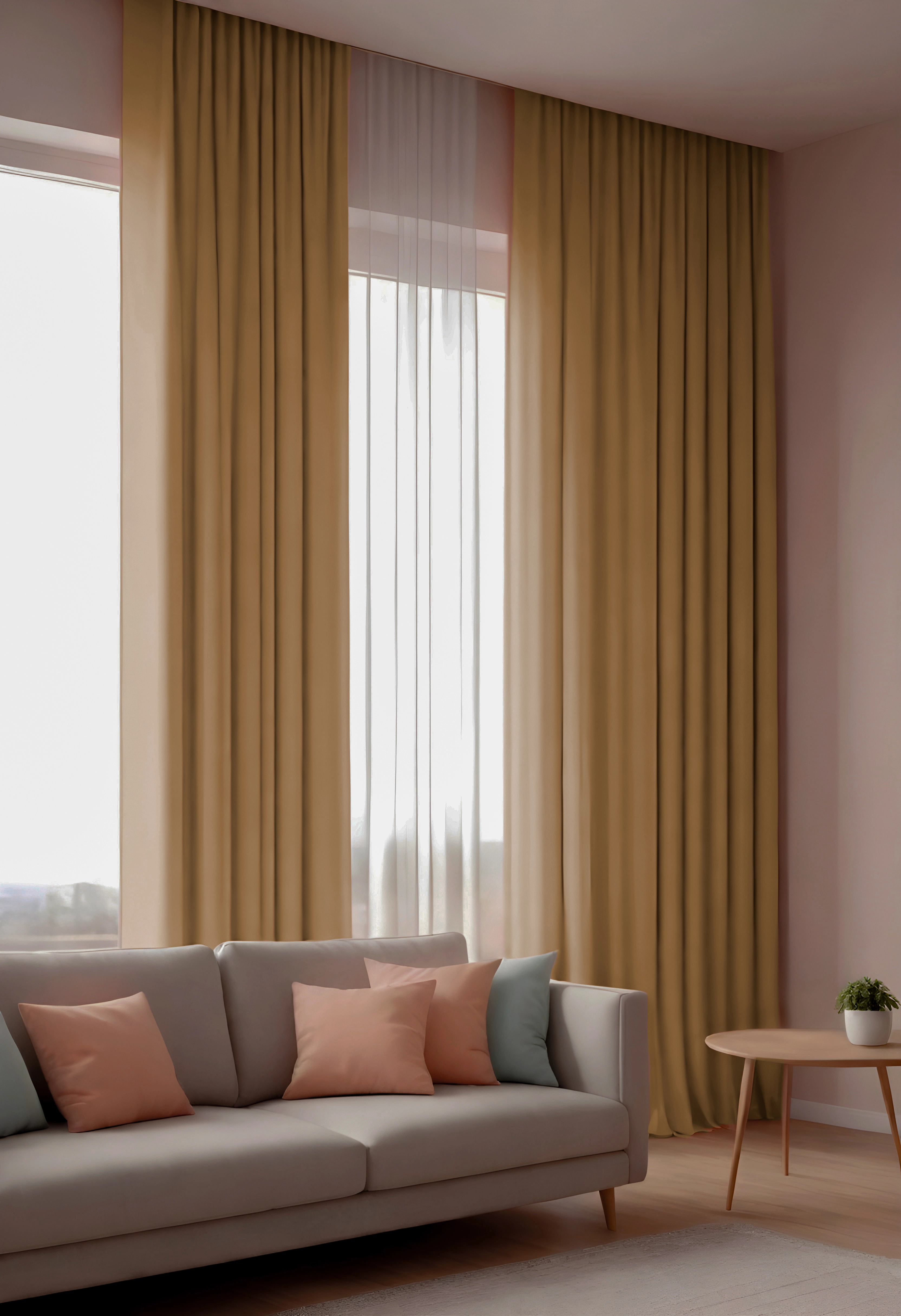 Декоративни пердета в интериор